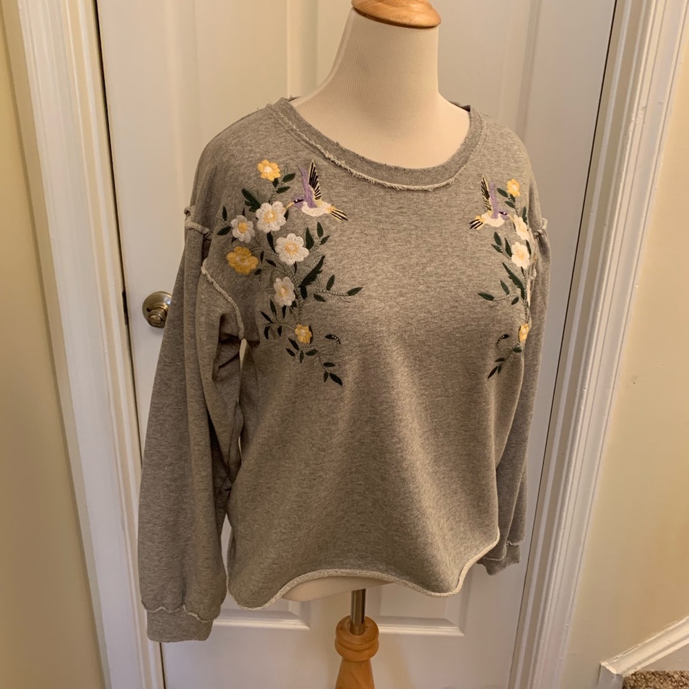 NWT seven-7 sweatshirt